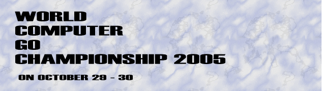 WORLD COMPUTER GO CHAMPIONSHIP 2004 ON OCTOBER 29-30